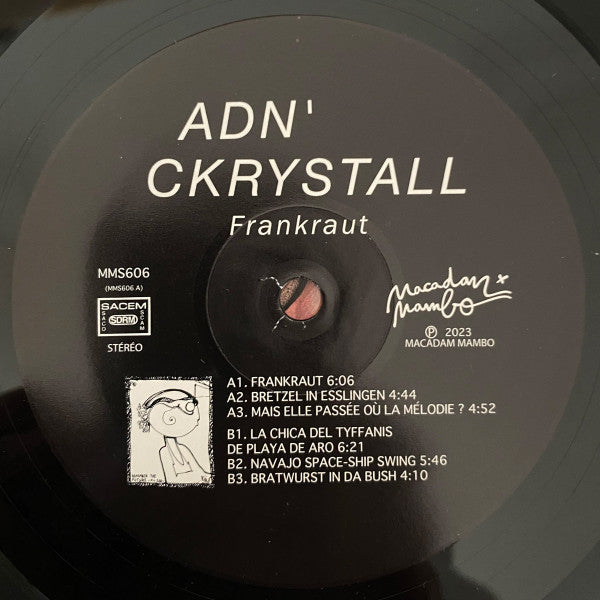 ADN' Ckrystall : Frankraut (10", MiniAlbum, Ltd)