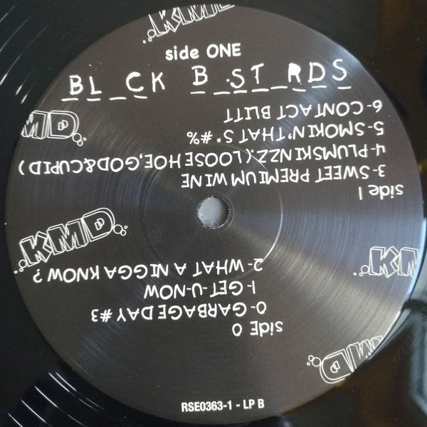 KMD : Bl_ck B_st_rds (2xLP, Album, RE)