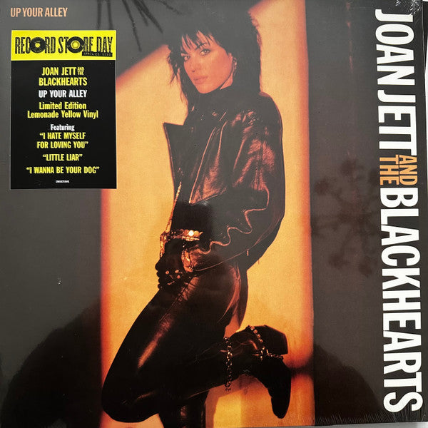 Joan Jett And The Blackhearts* : Up Your Alley (LP, Album, RSD, RE, Yel)