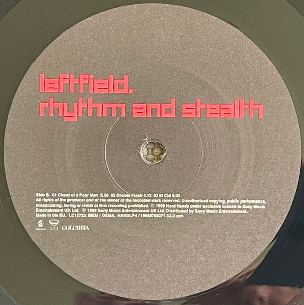 Leftfield : Rhythm And Stealth (2xLP, Album, RE)