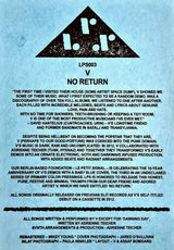 V (34) : No Return (LP)