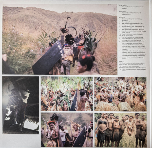 Ragnar Johnson & Jessica Mayer : Spirit Cry Flutes And Bamboo Jews Harps From Papua New Guinea : Eastern Highlands & Madang (2xLP, Album)