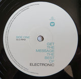 Electronic : Get The Message The Best Of Electronic (2xLP, Comp, RE)