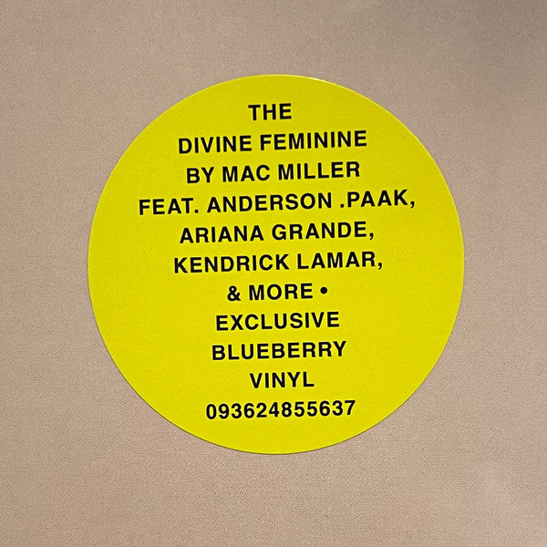 Mac Miller : The Divine Feminine (2xLP, Album, Ltd, RE, Blu)