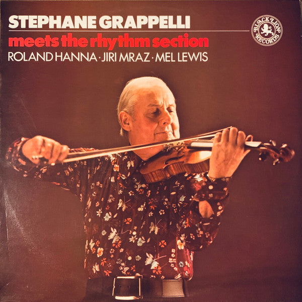Stéphane Grappelli, Roland Hanna · George Mraz · Mel Lewis : Stephane Grappelli Meets The Rhythm Section (LP, Album)