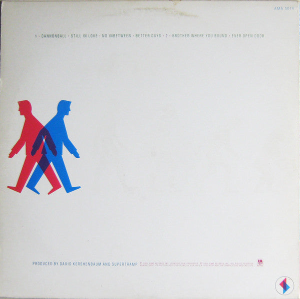 Supertramp : Brother Where You Bound (LP, Album)