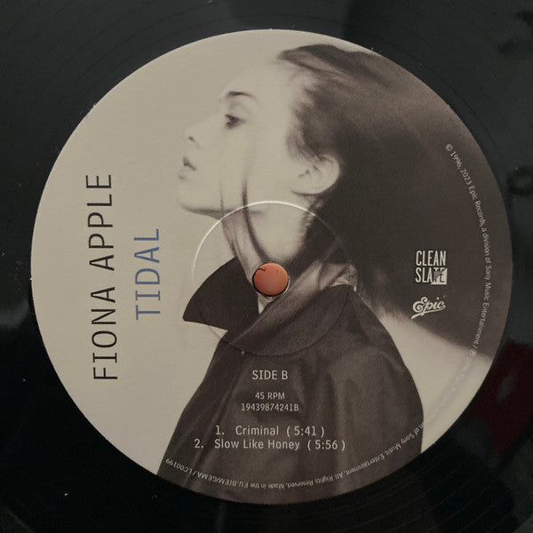 Fiona Apple : Tidal (2x12", Album, RE, RM, 180)