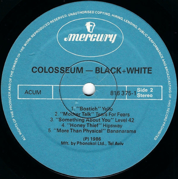 Various : Colosseum Black And White (LP, Comp)