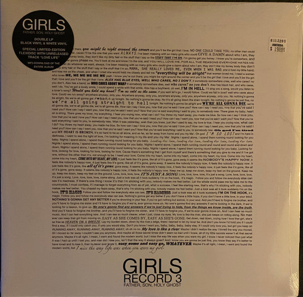 Girls (5) : Father, Son, Holy Ghost (LP, Bla + LP, Whi + Flexi, 7" + Album, Ltd)