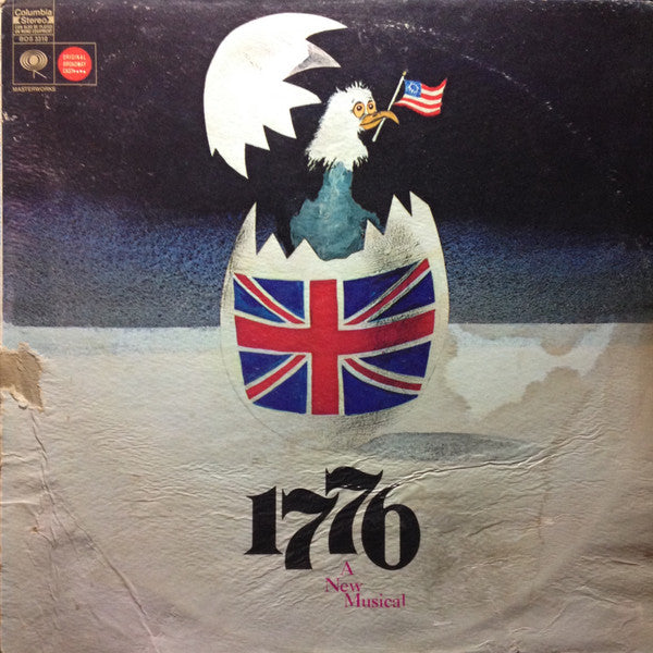 William Daniels, Paul Hecht, Clifford David, Roy Poole : 1776 (A New Musical) (LP, Album)