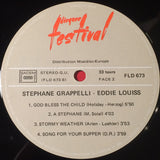 Stéphane Grappelli - Eddy Louiss Featuring Pierre Michelot - Daniel Humair : Stephane Grappelli - Eddie Louiss (LP)