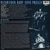 Elvis Presley : Reconsider Baby (LP, Comp, Blu)