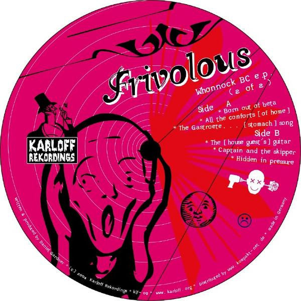 Frivolous : Whonnock BC E.P. (2 Of 2) (12", EP)