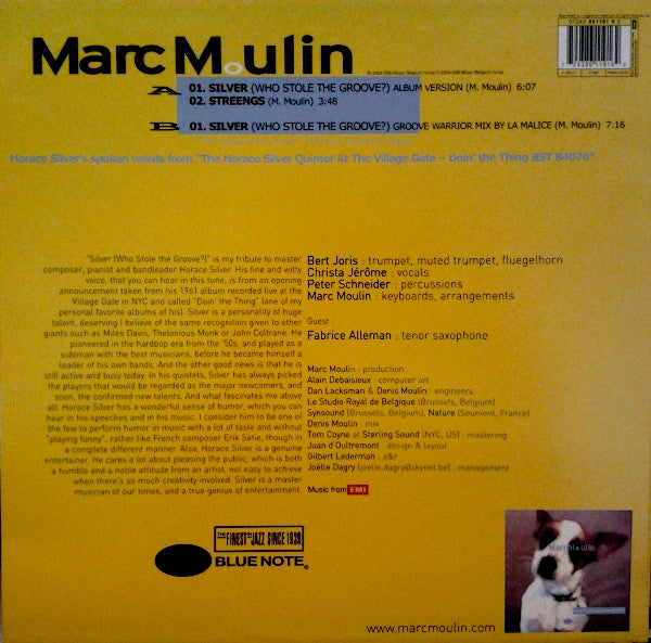 Marc Moulin : Silver (12")