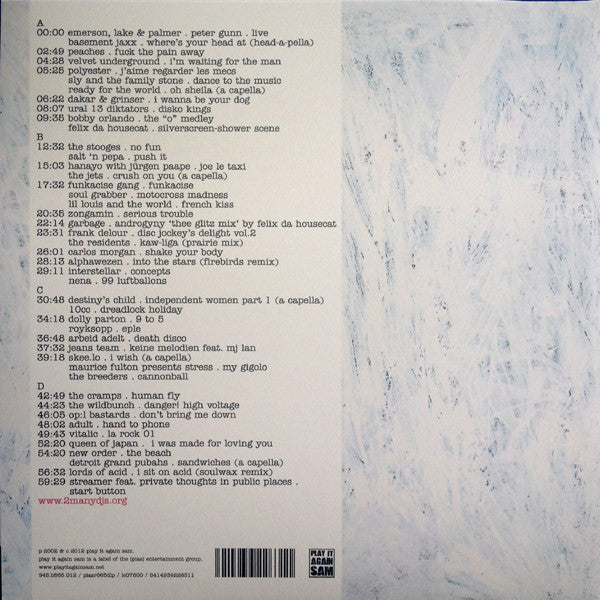 2 Many DJ's : As Heard On Radio Soulwax Pt.2 (2xLP, RSD, Mixed)