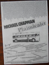 Michael Chapman (2) : Plaindealer (LP, Album, RE)