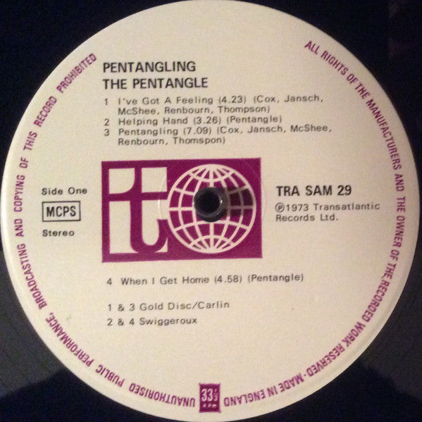 Pentangle : Pentangling (LP, Comp)