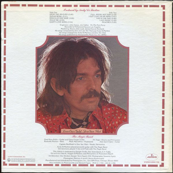 Captain Beefheart And The Magic Band : Unconditionally Guaranteed (LP, Album, Pit)