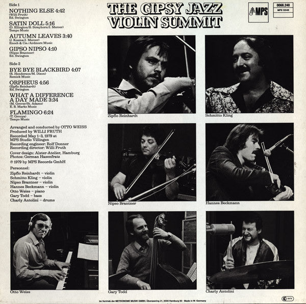 The Gipsy Jazz Violin Summit : The Gipsy Jazz Violin Summit (LP, Album)