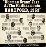 Various : Jazz At The Philharmonic Hartford, 1953 (LP, Album)