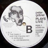 Peter Gabriel : Plays Live (2xLP, Album)