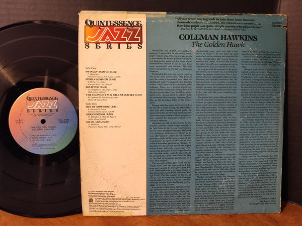 Coleman Hawkins : The Golden Hawk (LP, Comp)