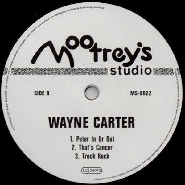 Wayne Carter And Organ Twisters : Wayne Carter And Organ Twisters (LP, Album, Ltd)