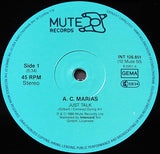 A.C. Marias : Just Talk (12", Maxi)