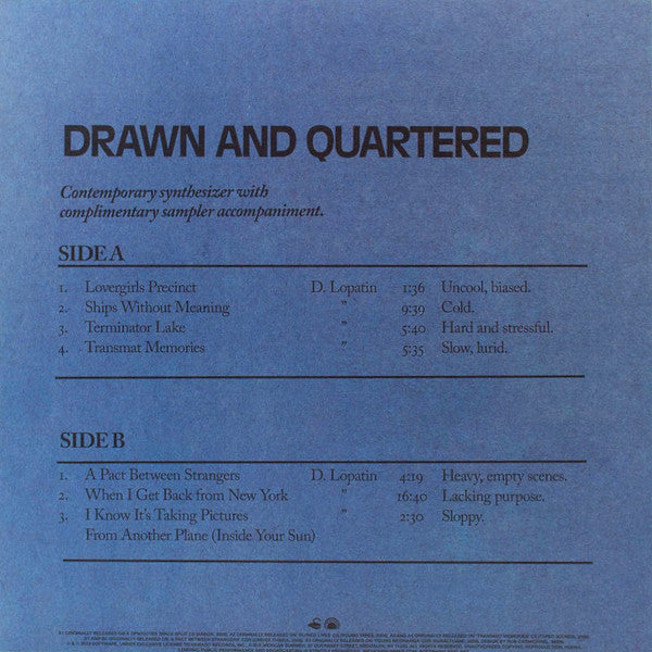 Buy Oneohtrix Point Never Drawn And Quartered (LP, Comp) Online for a
