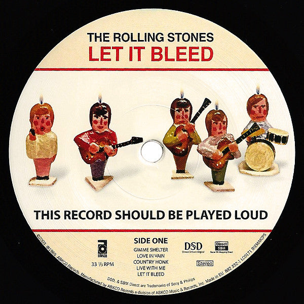 The Rolling Stones : Let It Bleed (LP, Album, RE, RM)