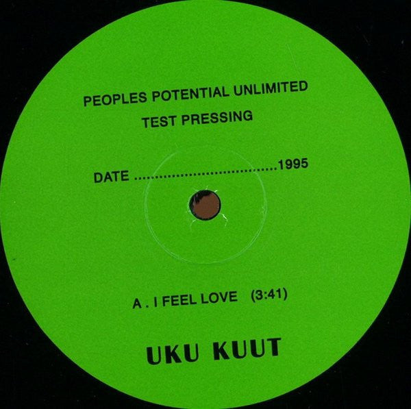 Uku Kuut : I Feel Love (12", TP)