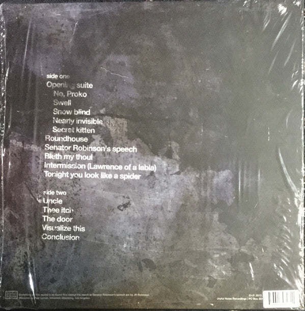 David Yow : Tonight You Look Like A Spider (LP, Album)