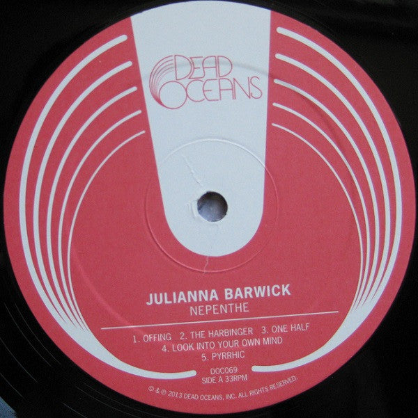 Julianna Barwick : Nepenthe (LP, Album)