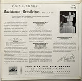 Villa-Lobos*, Victoria De Los Angeles, Orchestra National De La Radiodiffusion Française* : Bachianas Brasileiras, Nos. 2, 5, 6, & 9 (LP, Mono, Ori)