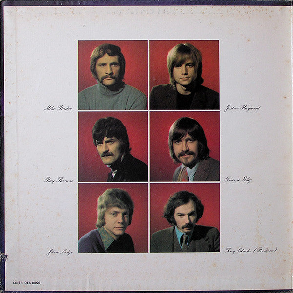 The Moody Blues : On The Threshold of a Dream (LP, Album, Ter)