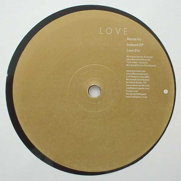 Mariel Ito : Indexed EP (12", EP)