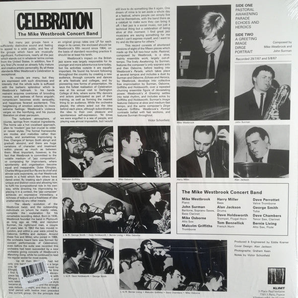 The Mike Westbrook Concert Band : Celebration (LP, Album, RE)