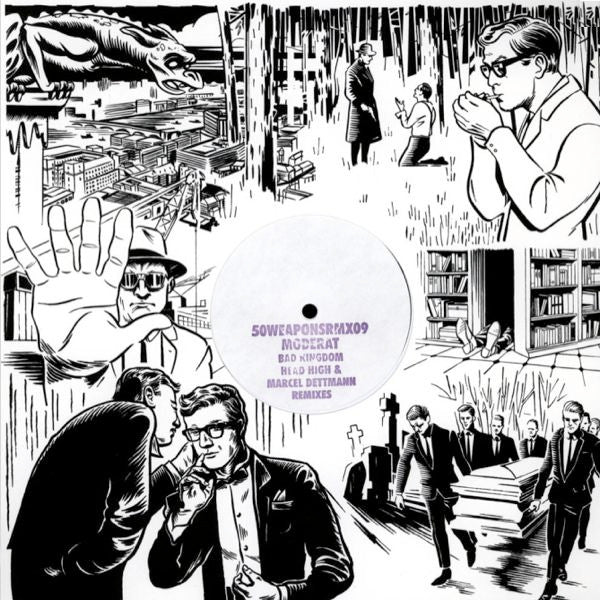 Moderat : Bad Kingdom (Head High & Marcel Dettmann Remixes) (12", W/Lbl, Sta)