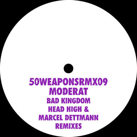 Moderat : Bad Kingdom (Head High & Marcel Dettmann Remixes) (12", W/Lbl, Sta)