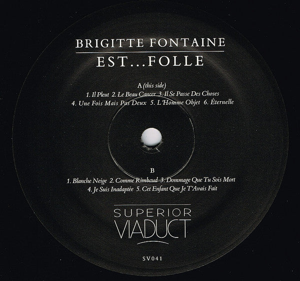 Brigitte Fontaine : Brigitte Fontaine Est...Folle (LP, Album, RE, Gat)