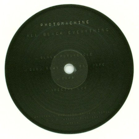 PhOtOmachine* : All Black Everything (12", EP, Ltd, Whi)