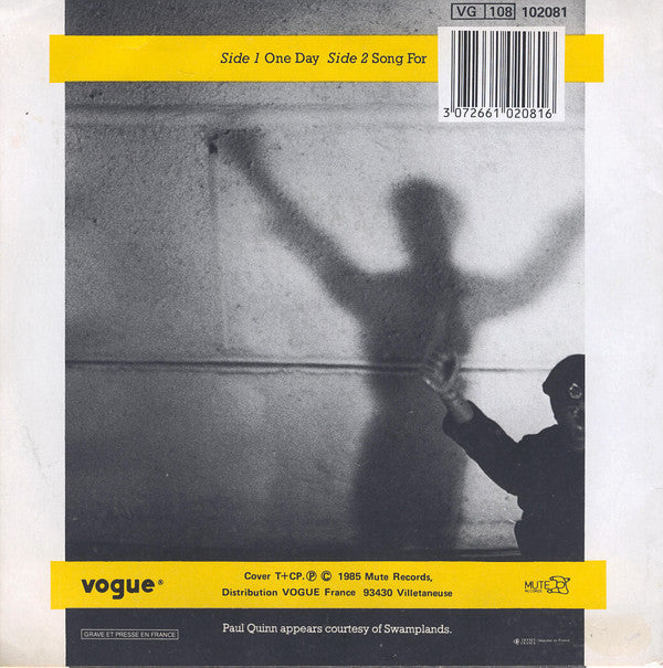 Vince Clarke, Paul Quinn : One Day (7", Single)