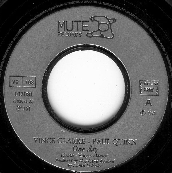 Vince Clarke, Paul Quinn : One Day (7", Single)