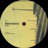 Unknown Artist : Quarter Notes 03 (12", Ltd)