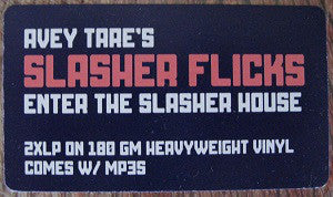 Avey Tare's Slasher Flicks : Enter The Slasher House (2xLP, Album)