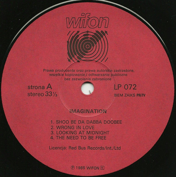 Imagination : Imagination (LP)