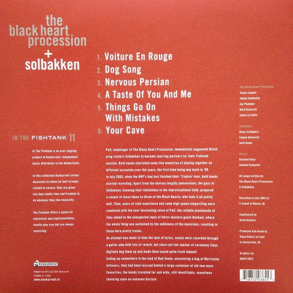 The Black Heart Procession + Solbakken : In The Fishtank 11 (LP, Ltd, RE, Sil)