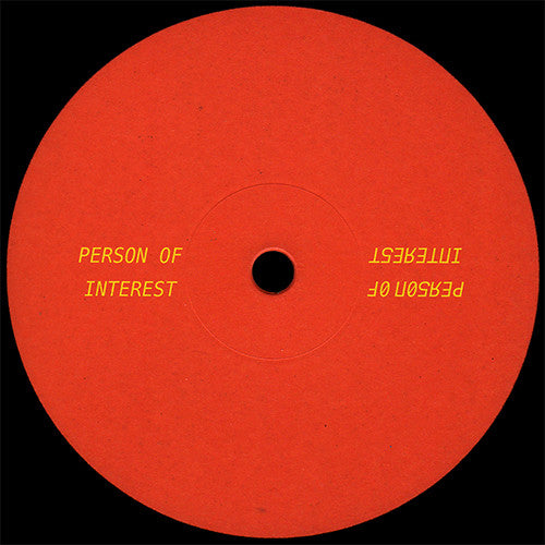 Person Of Interest : Untitled (12")