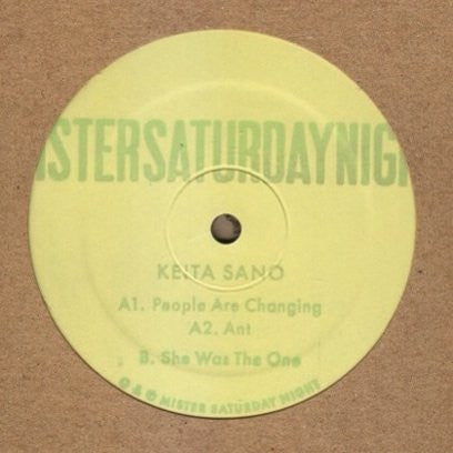 Keita Sano : People Are Changing (12")