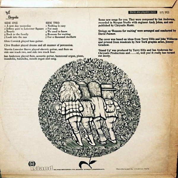 Jethro Tull : Stand Up (LP, Album)